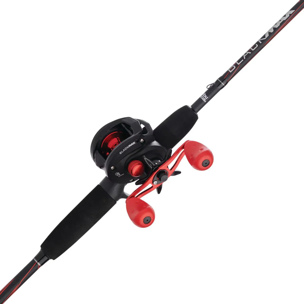 Abu Garcia Black Max Baitcast Fishing Combo – 6'6" Medium Rod with 6.4:1 Baitcasting Reel - Image 3