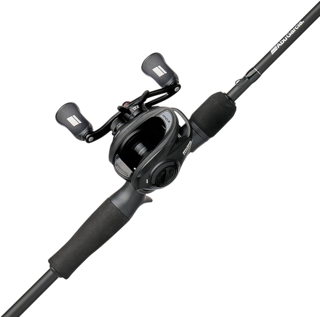 6.8:1 gear ratio delivers fast retrieves and excellent lure control.
