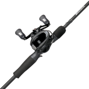 6.8:1 gear ratio delivers fast retrieves and excellent lure control.