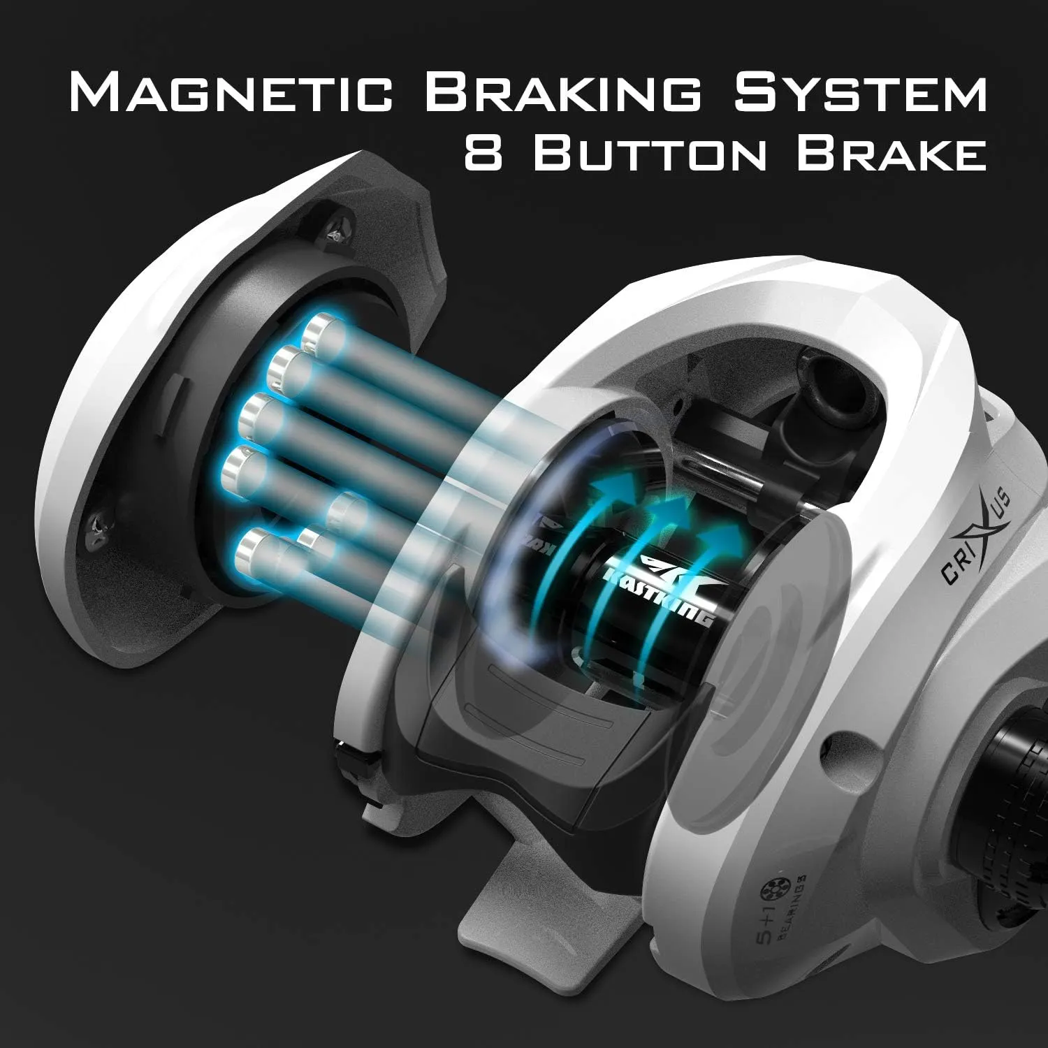 baitcaster backlash braking system comparison
