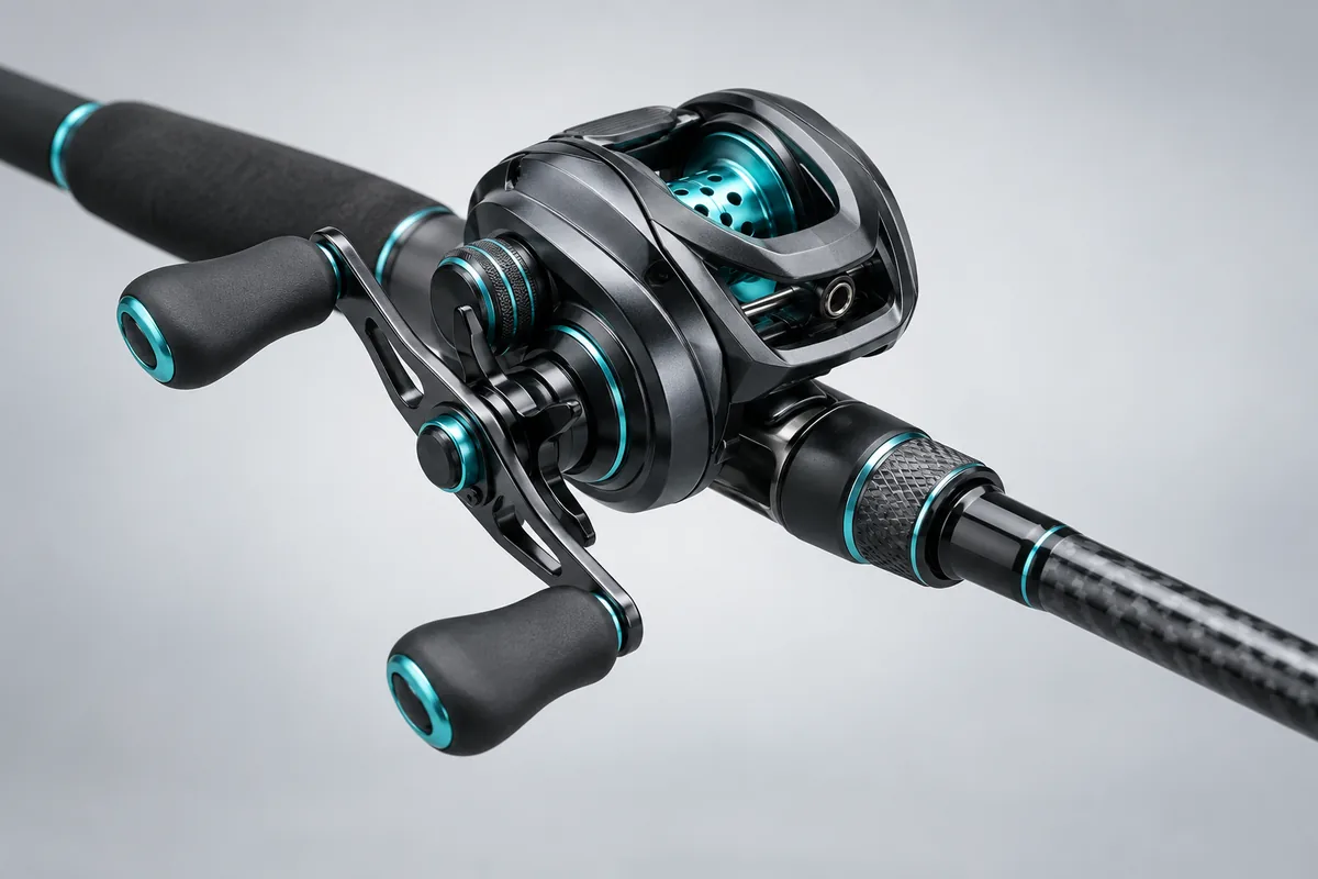 13 fishing baitcaster combo