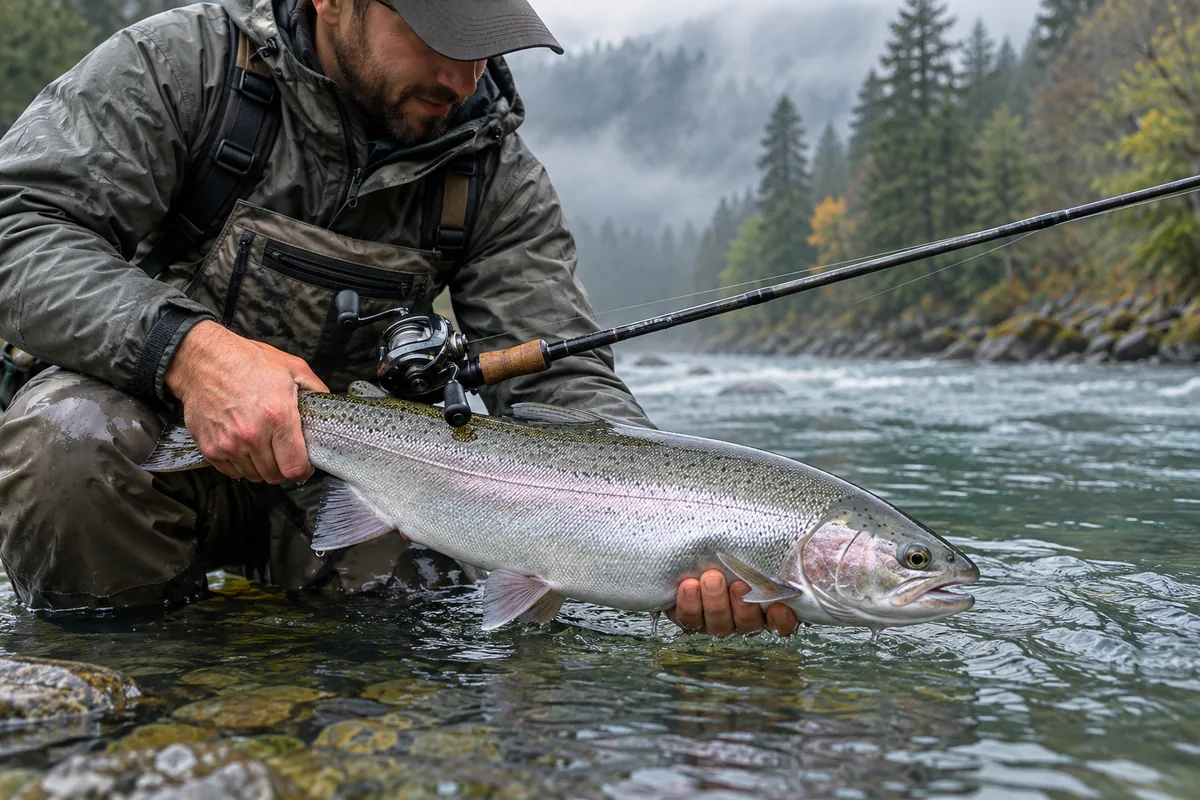baitcaster combo for salmon steelhead