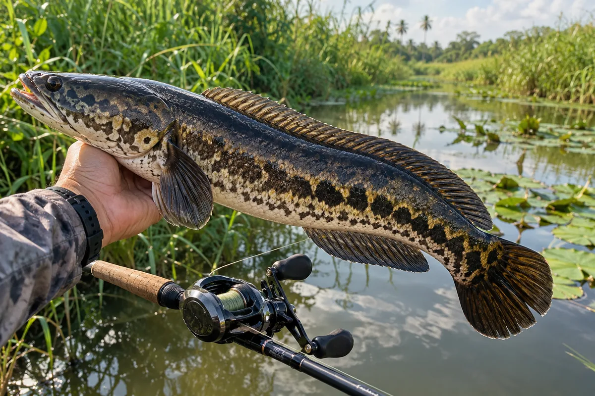 baitcaster combo for snakehead
