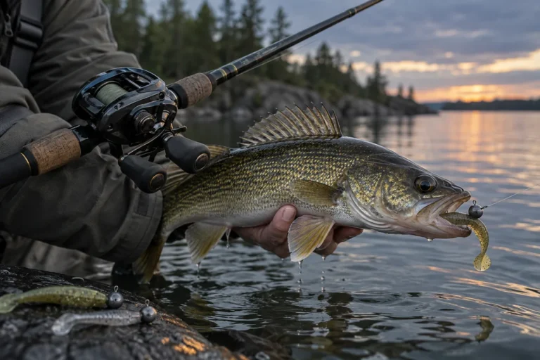 baitcaster combo for walleye