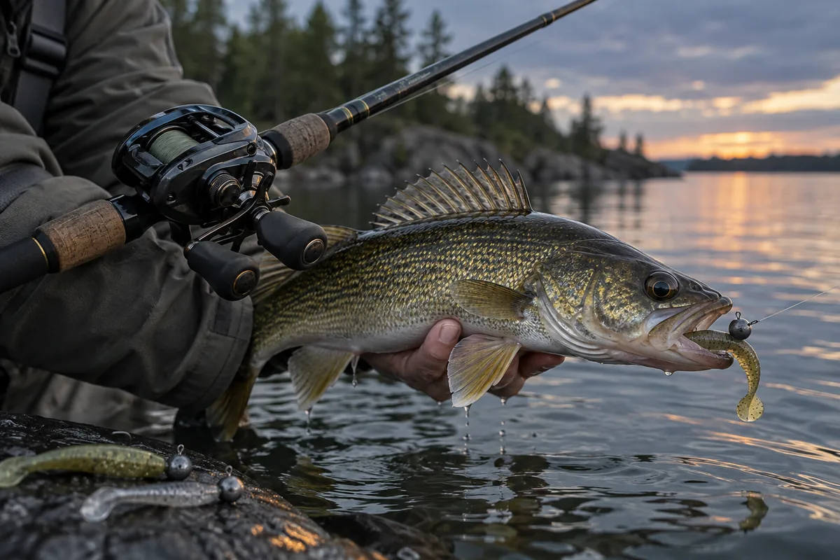 baitcaster combo for walleye