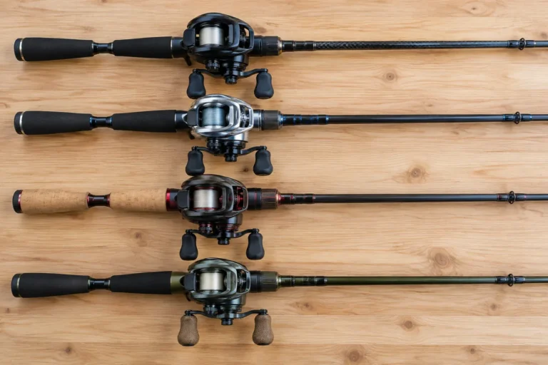 baitcasting rod reel combos