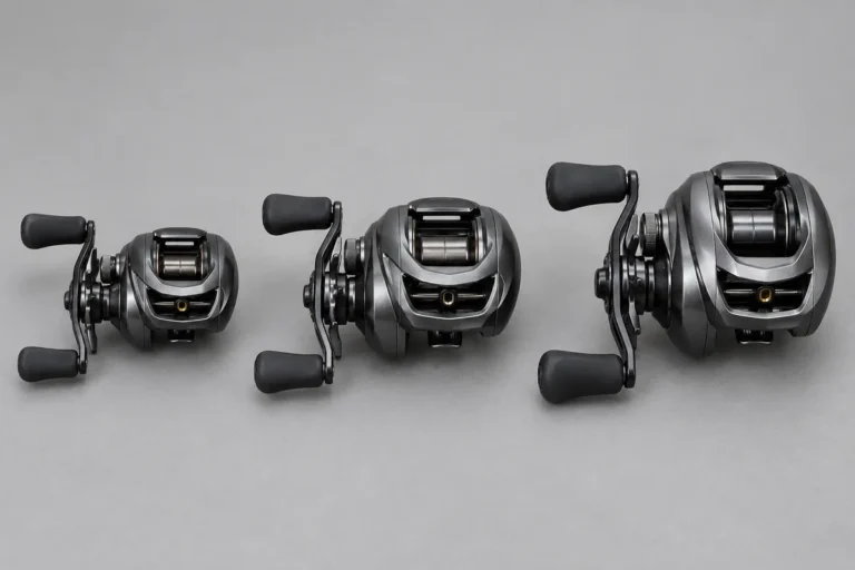 baitcaster reel sizes explained