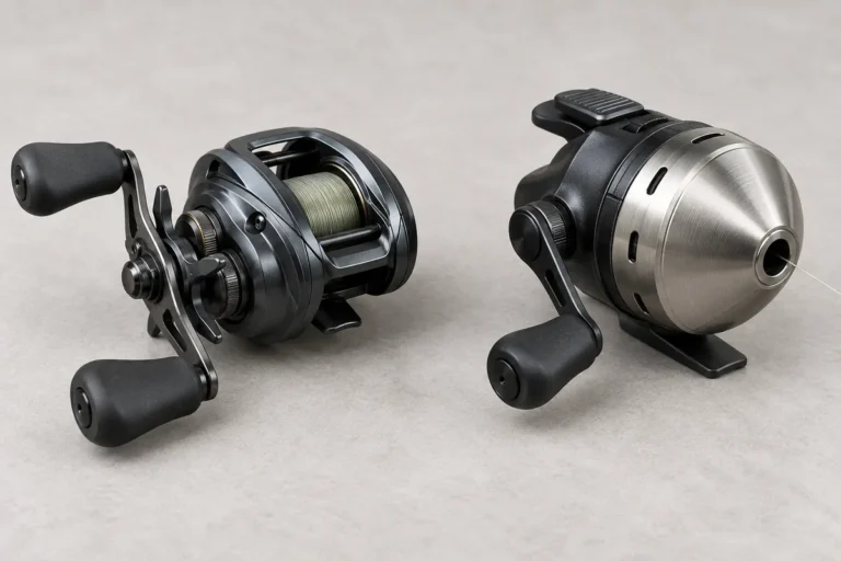 baitcaster vs spincast reel