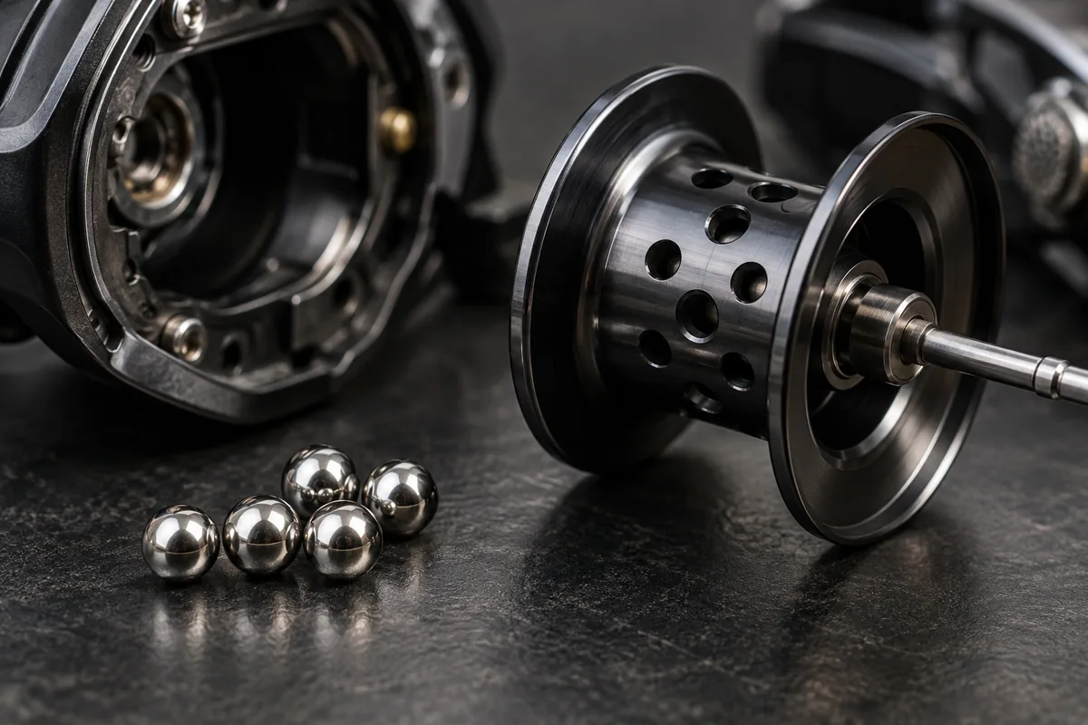 how many bearings does a baitcaster need