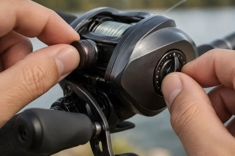 how to set up a baitcaster combo