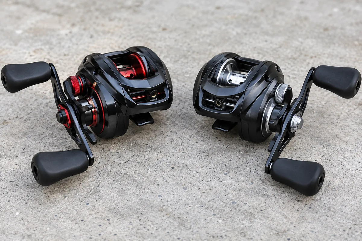 kastking spartacus vs abu garcia black max