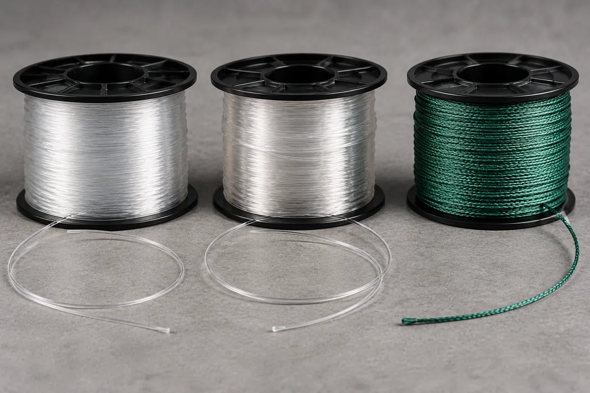 mono vs fluoro vs braid line