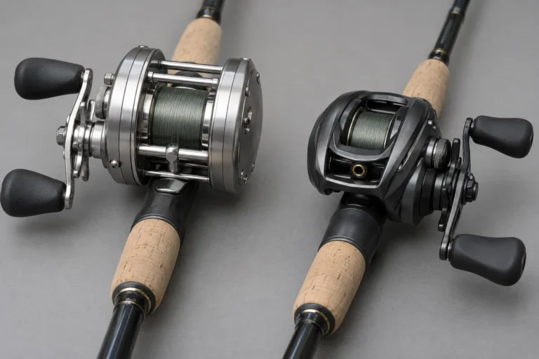 round vs low profile baitcaster