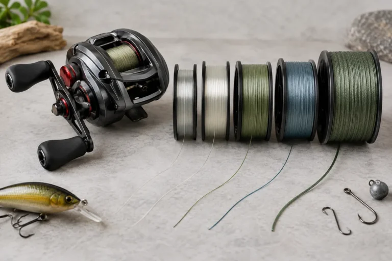 what pound line for a baitcaster